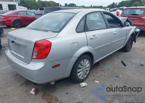 2007 Suzuki Forenza Convenience из США, поврежденный, VIN KL5JD56Z87K533665